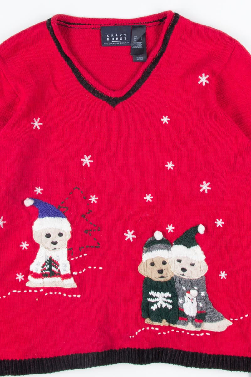 Red Ugly Christmas Pullover 52121
