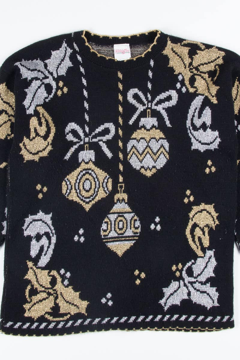 Black Ugly Christmas Pullover 52126