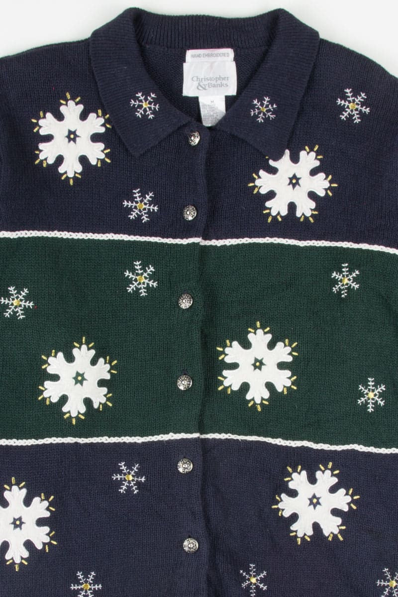 Black Ugly Christmas Cardigan 52137