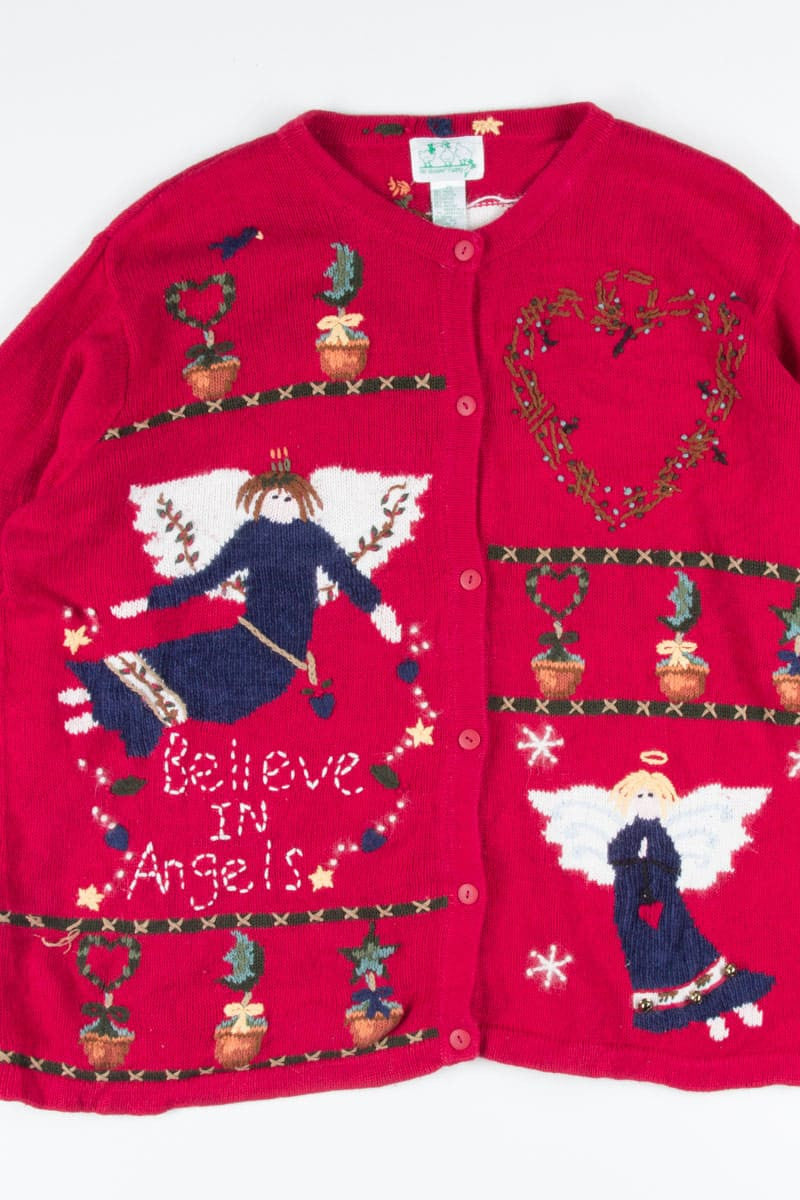 Red Ugly Christmas Cardigan 52176