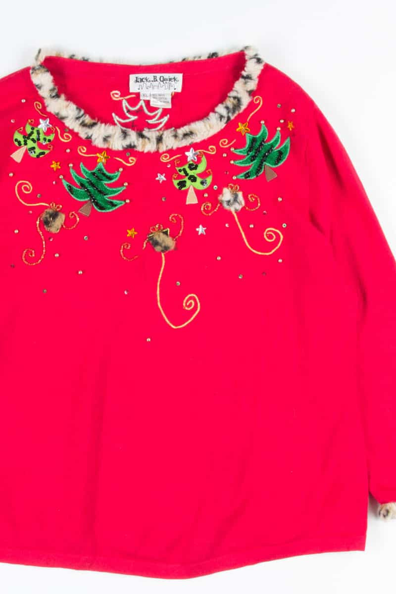 Red Ugly Christmas Pullover 52186