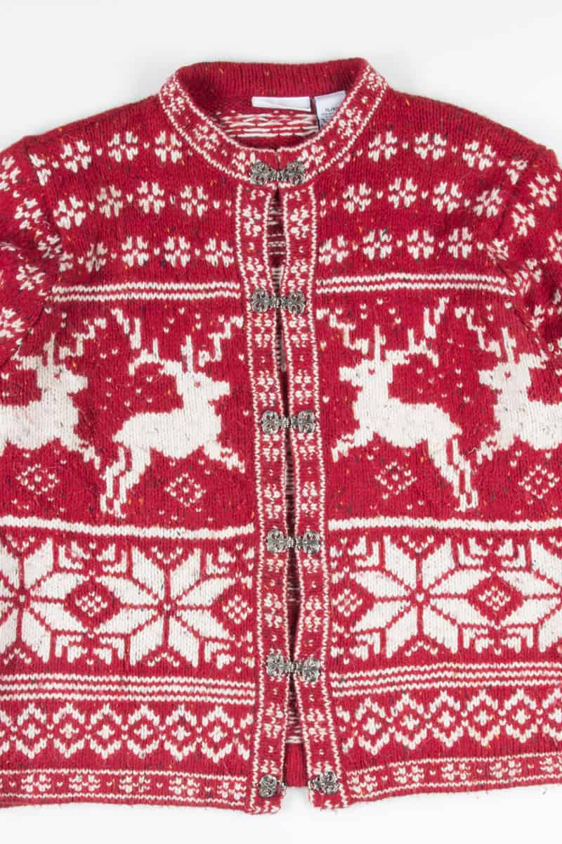 Red Ugly Christmas Cardigan 52190