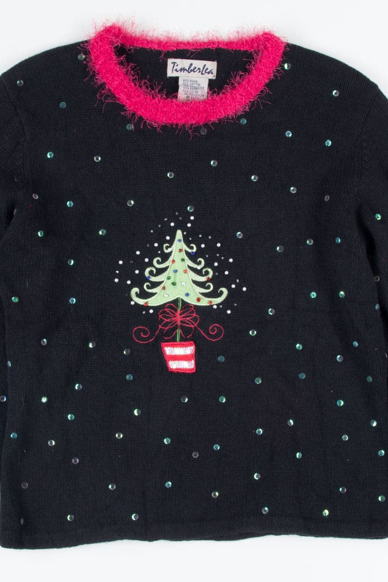 Black Ugly Christmas Pullover 52193