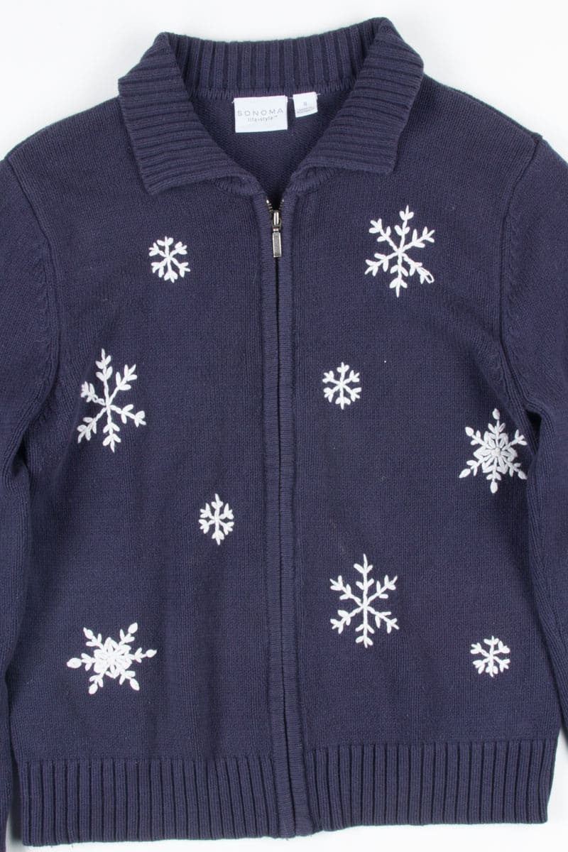 Blue Ugly Christmas Cardigan 52285