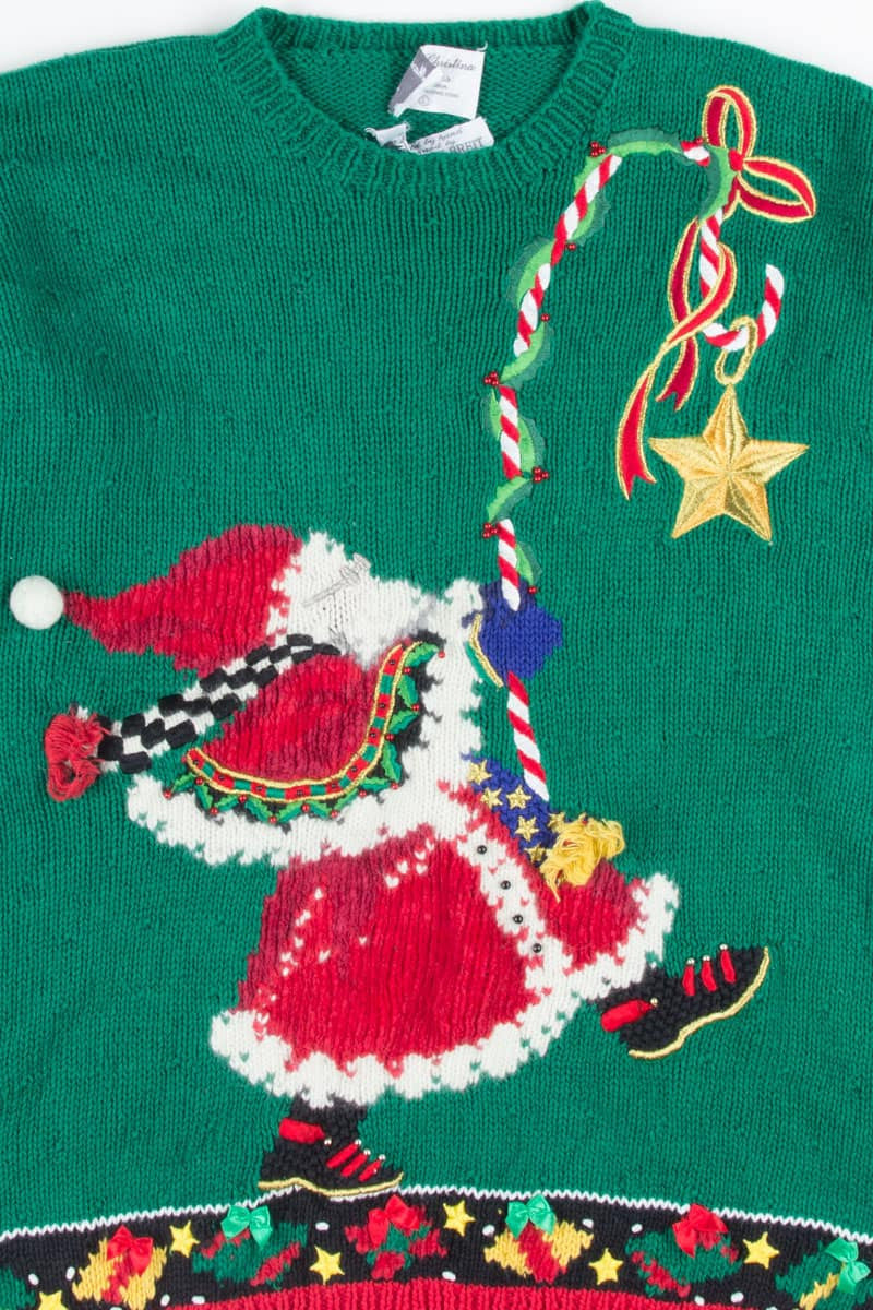 Green Ugly Christmas Pullover 52311