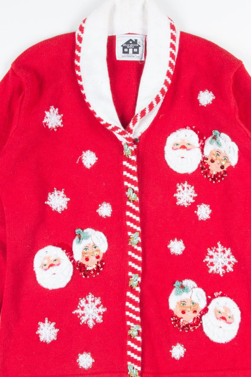 Red Ugly Christmas Cardigan 52329