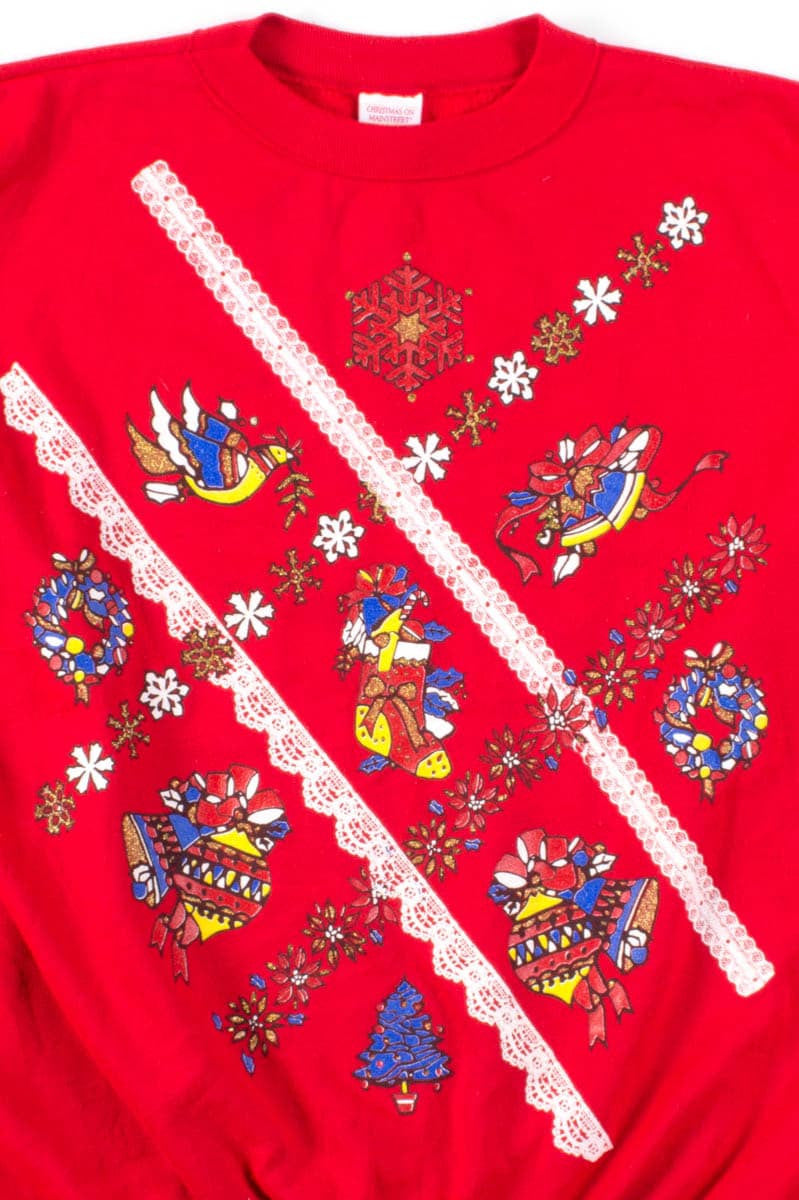 Red Ugly Christmas Sweatshirt 52693