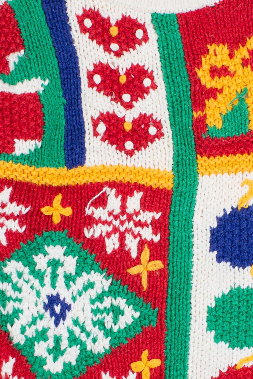 White Ugly Christmas Pullover 52717