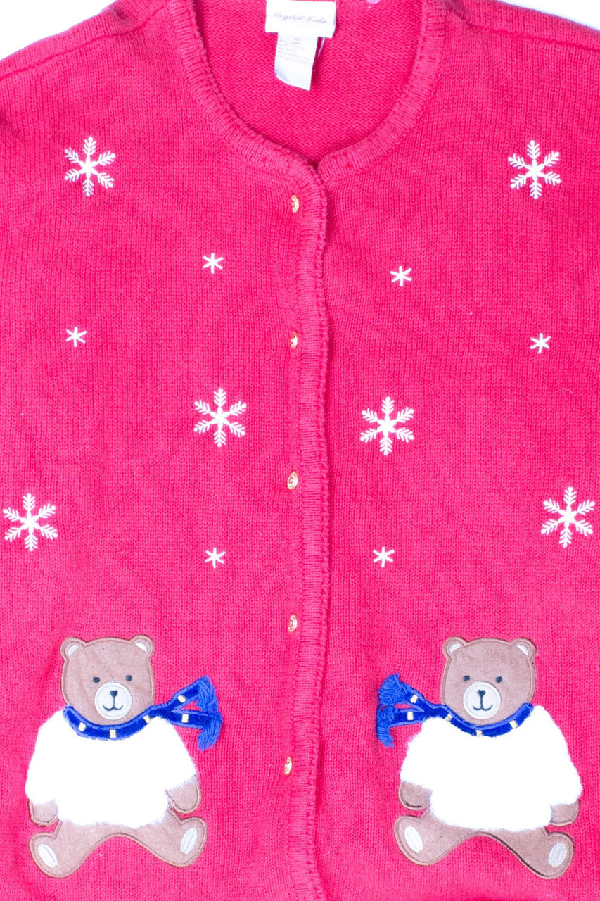 Red Ugly Christmas Cardigan 52769
