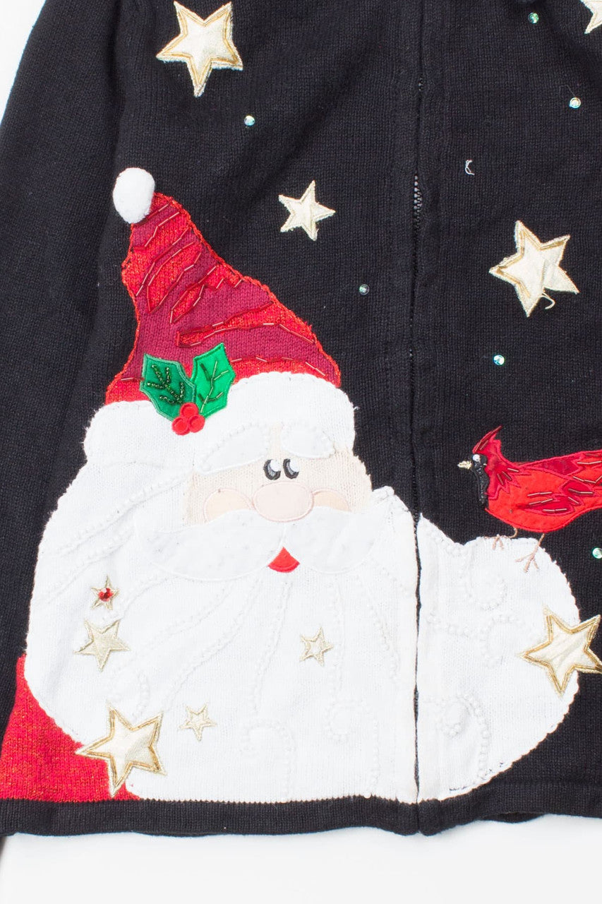 Black Ugly Christmas Cardigan 52823