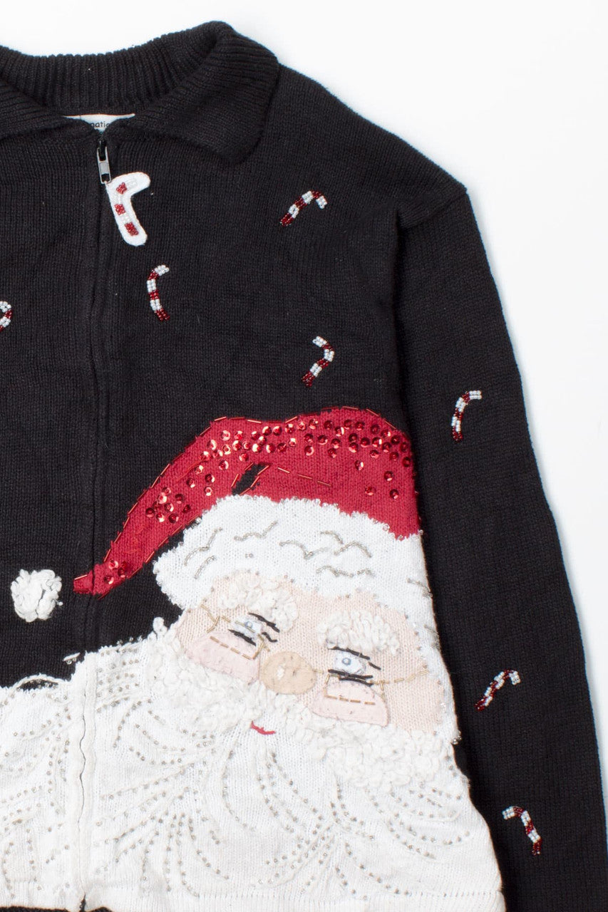 Black Ugly Christmas Cardigan 52829