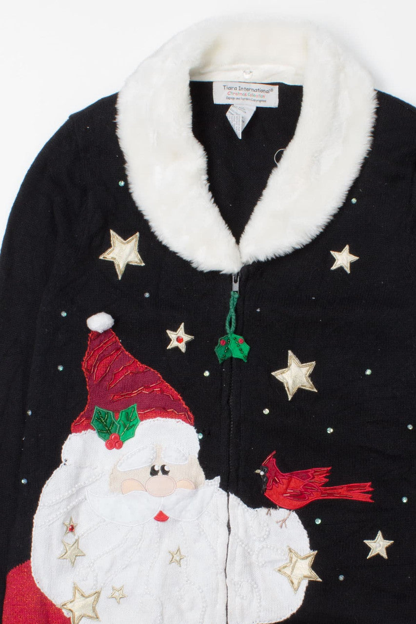 Black Ugly Christmas Cardigan 52857