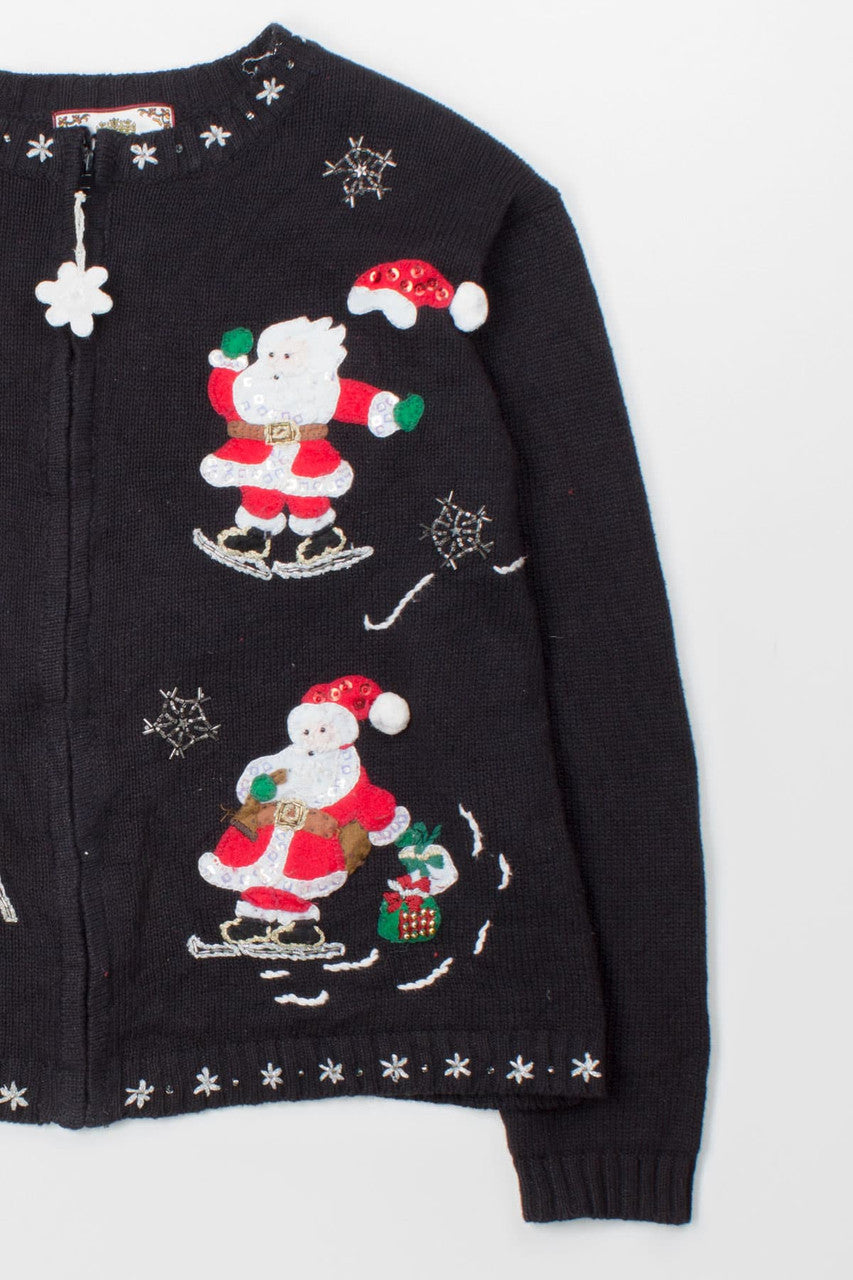 Black Ugly Christmas Cardigan 52871