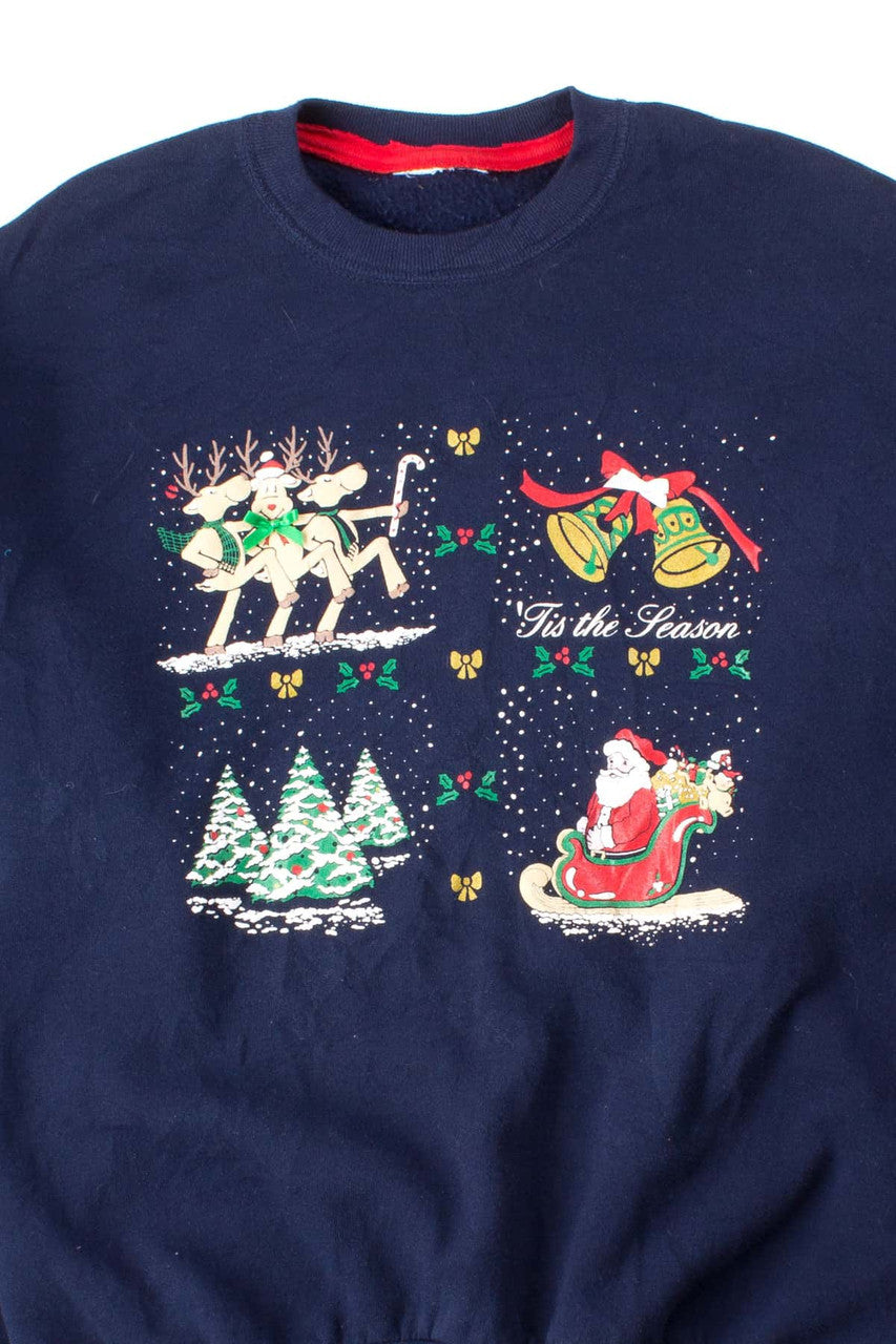 Blue Ugly Christmas Sweatshirt 53028