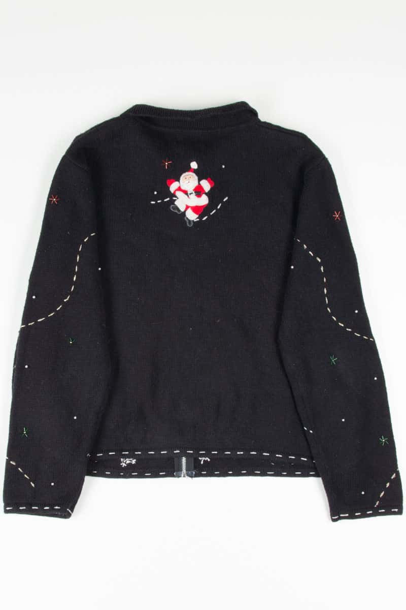 Black Ugly Christmas Cardigan 53290