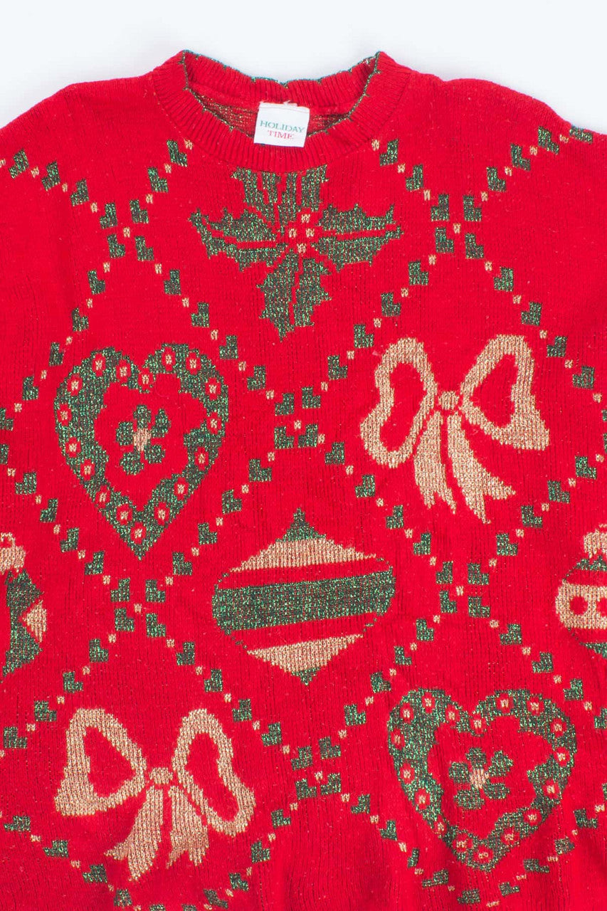 Red Ugly Christmas Pullover 53497