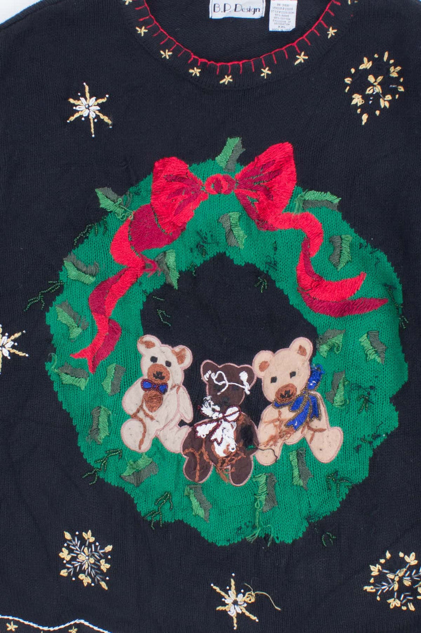 Black Ugly Christmas Pullover 53503