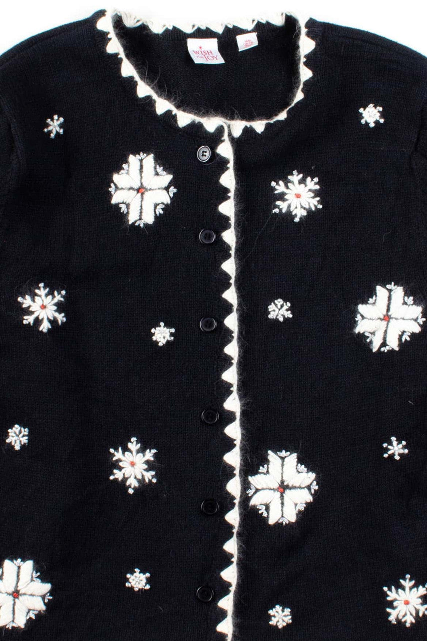 Black Ugly Christmas Cardigan 53555
