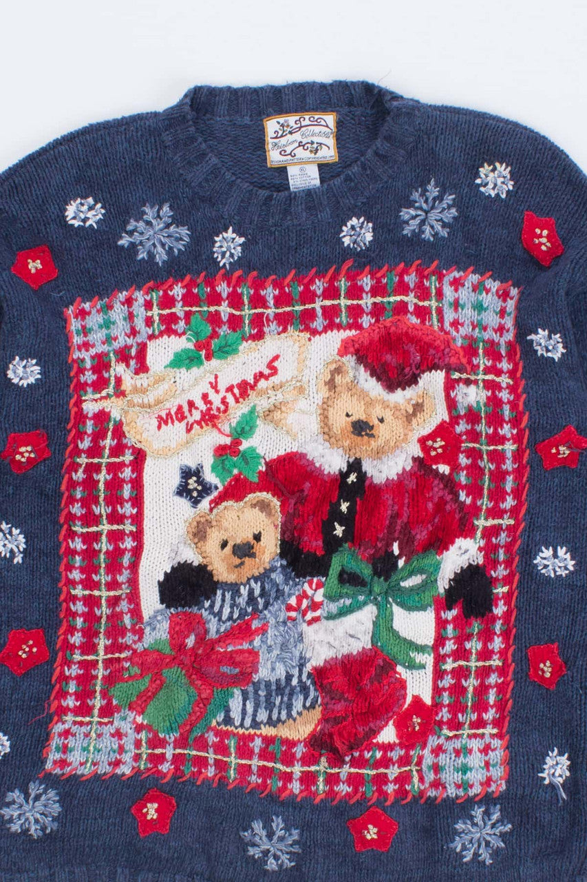Blue Ugly Christmas Pullover 53638