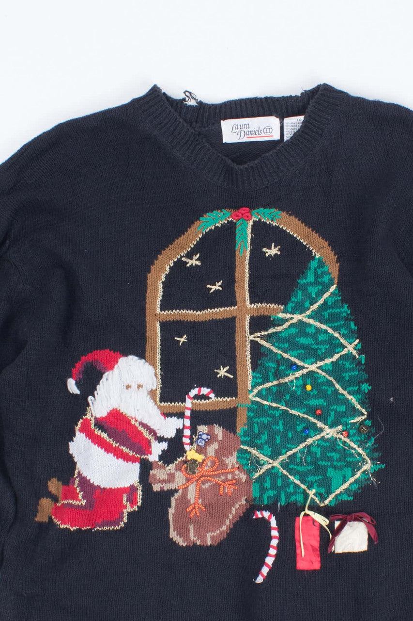 Black Ugly Christmas Pullover 53657