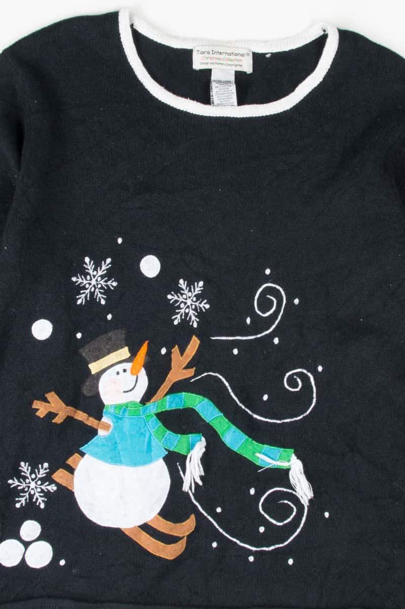 Black Ugly Christmas Pullover 53778