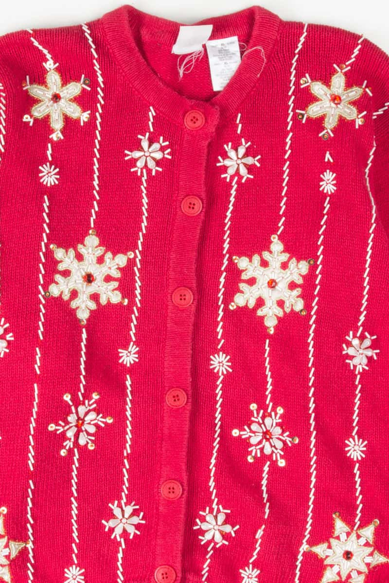 Red Ugly Christmas Cardigan 53790