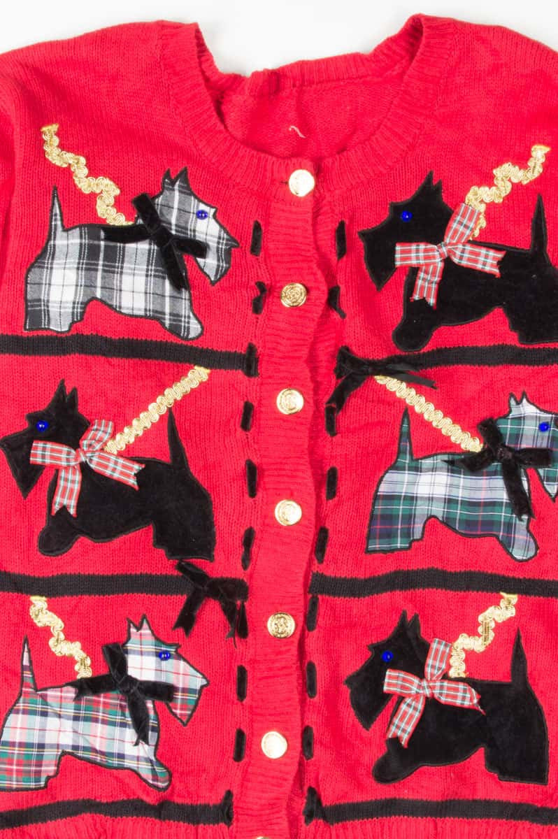 Red Ugly Christmas Cardigan 53834