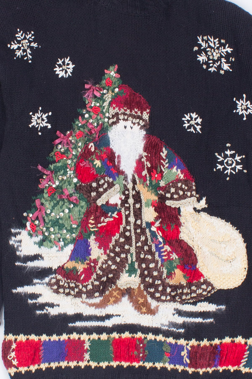 Black Ugly Christmas Pullover 54069