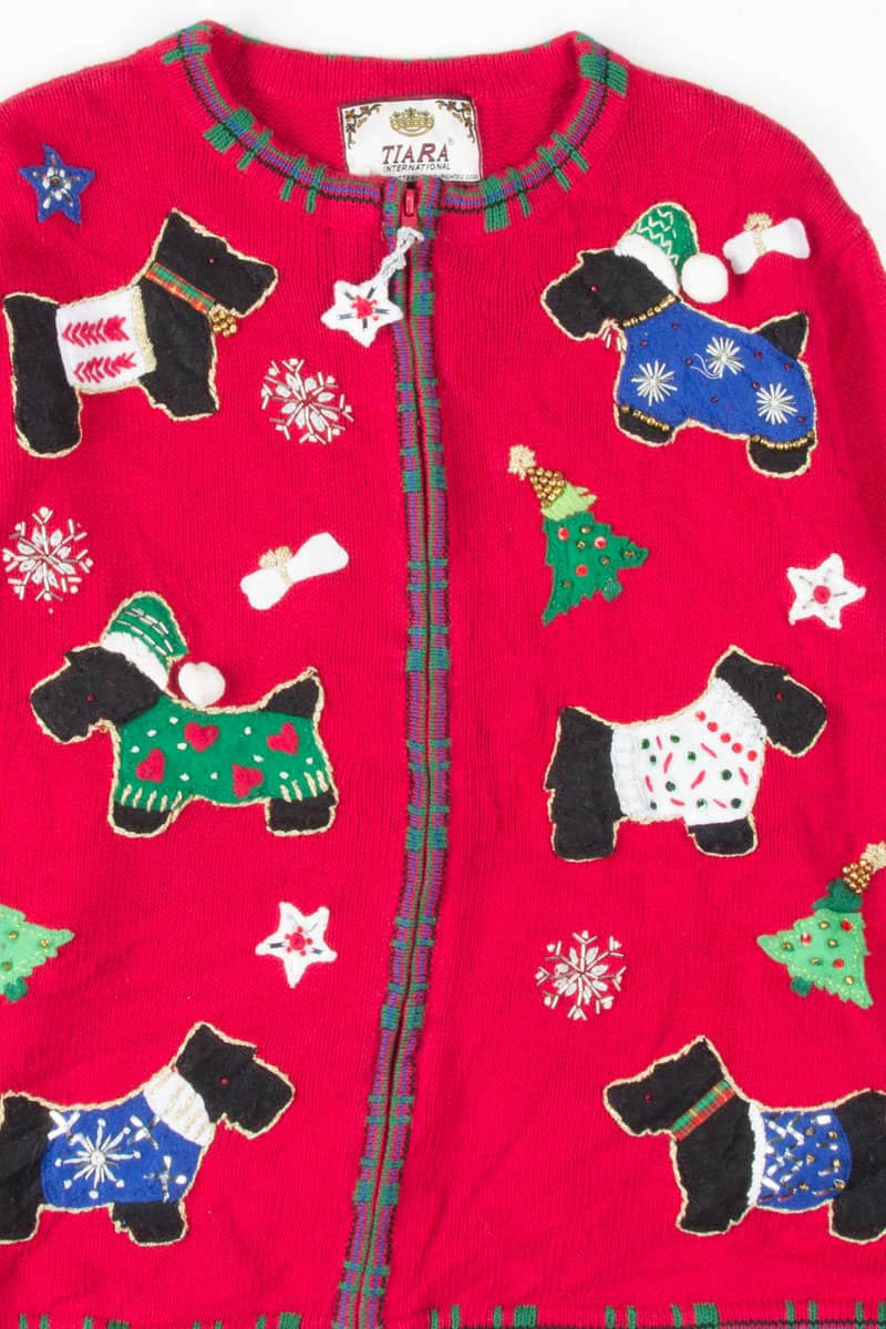 Red Ugly Christmas Cardigan 54080