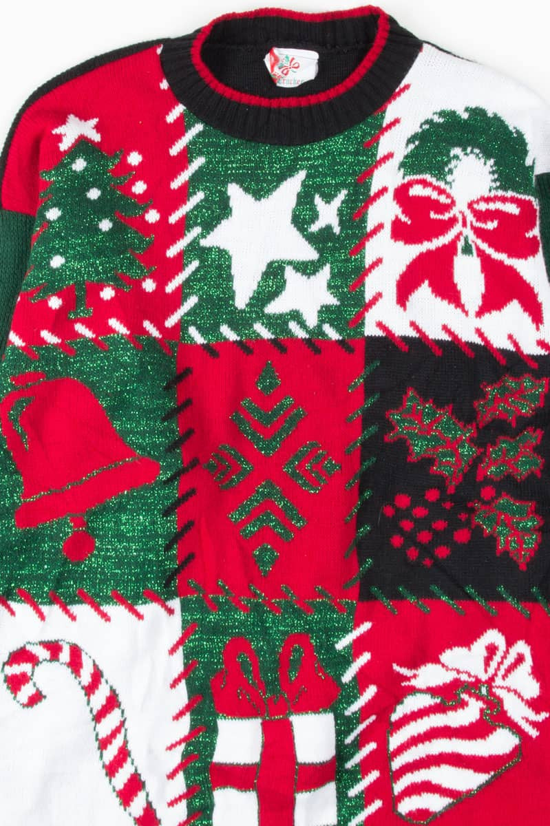 Multicolor Ugly Christmas Pullover 54112