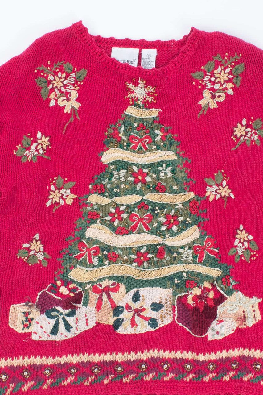 Red Ugly Christmas Pullover 54115