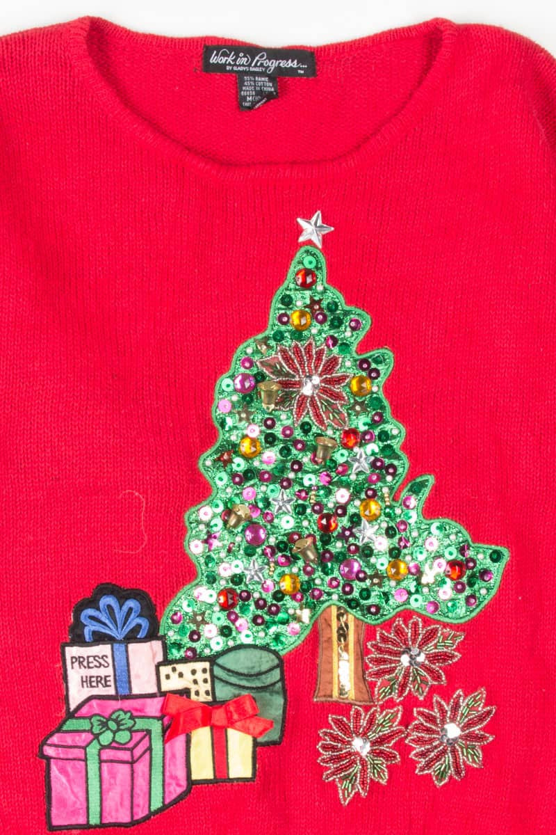 Red Ugly Christmas Pullover 54154