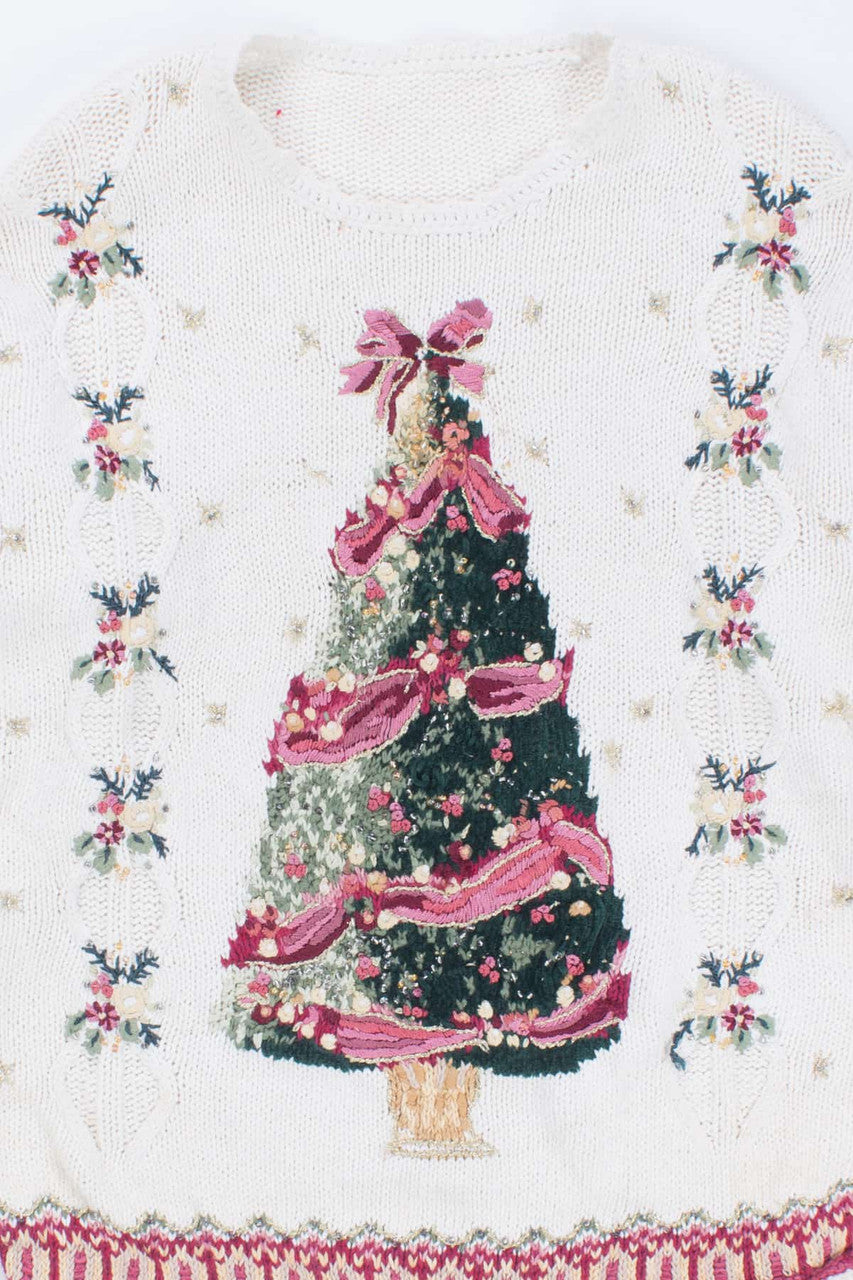 White Ugly Christmas Pullover 54189