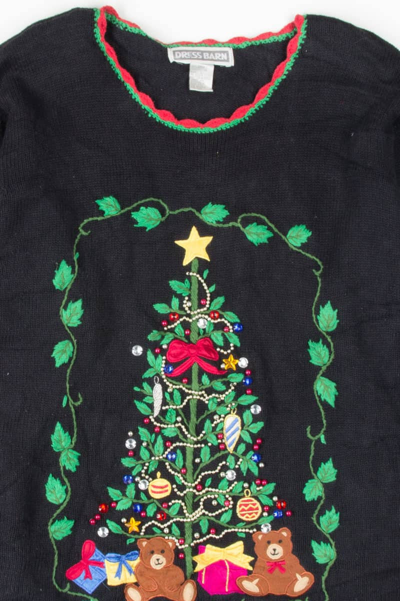 Black Ugly Christmas Pullover 54281