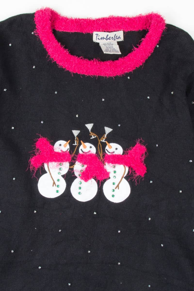 Black Ugly Christmas Pullover 54282