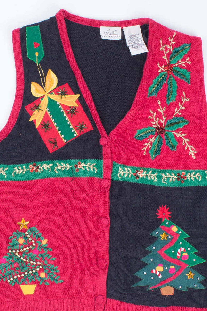 Red Ugly Christmas Vest 54325