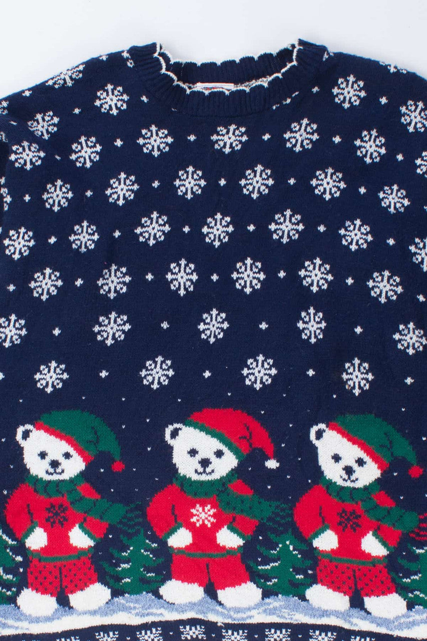 Blue Ugly Christmas Pullover 54367