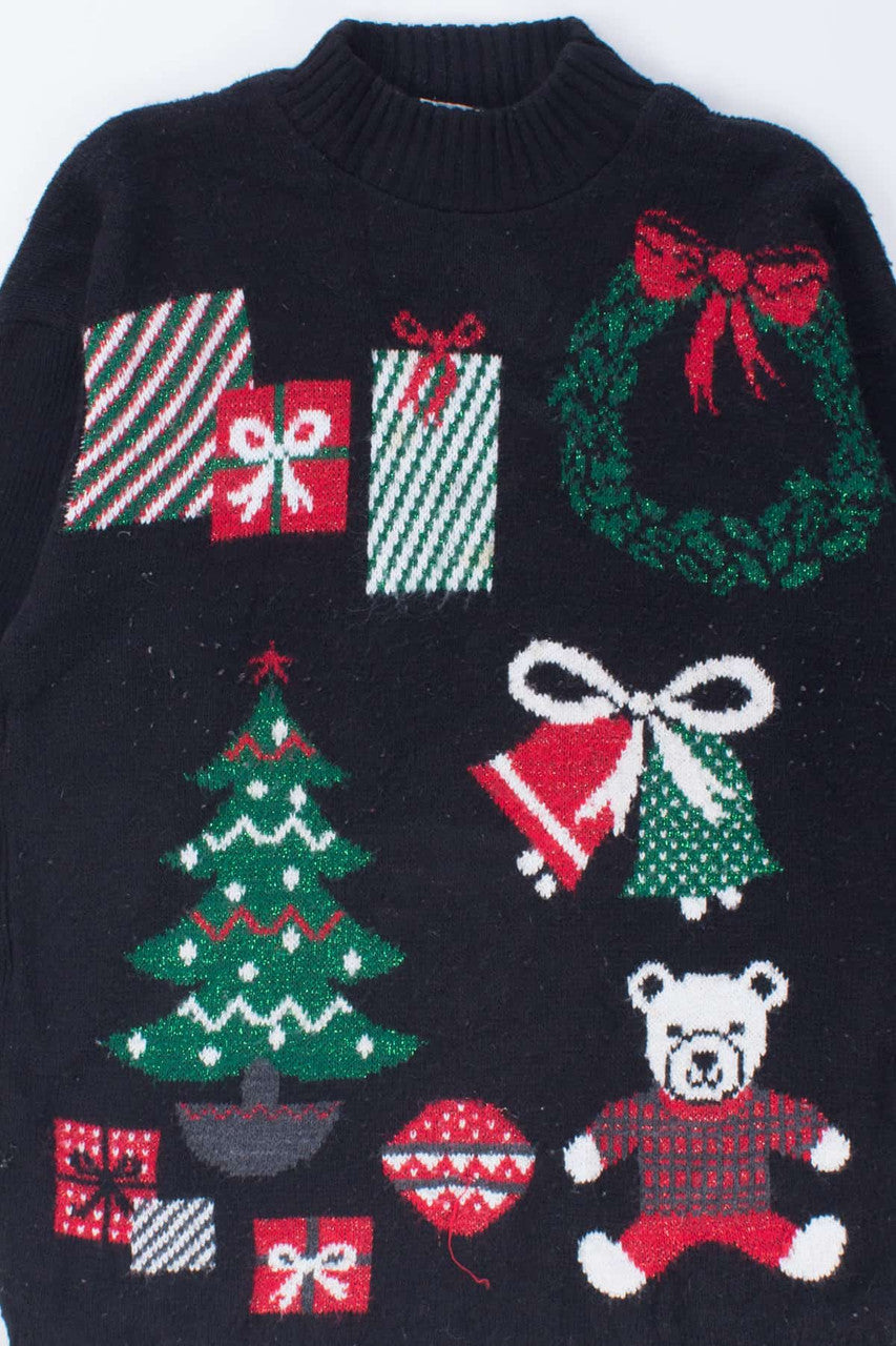 Black Ugly Christmas Pullover 54372