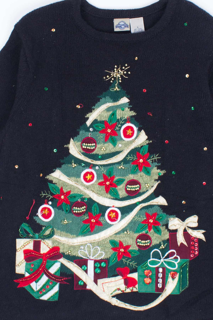 Black Ugly Christmas Pullover 54455