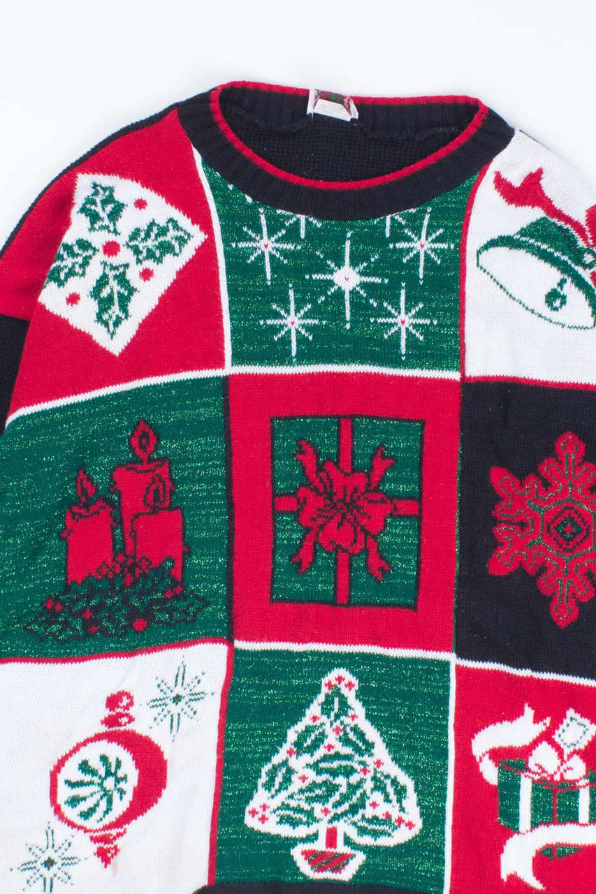 Black Ugly Christmas Pullover 54465