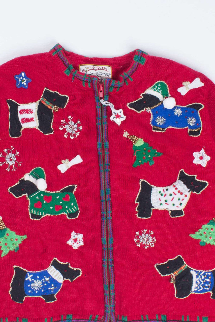 Red Ugly Christmas Cardigan 54500