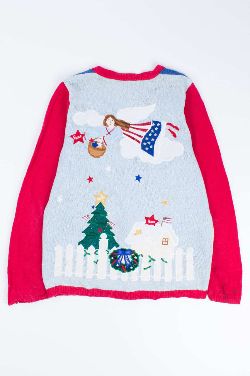 Multicolor Ugly Christmas Cardigan 54580