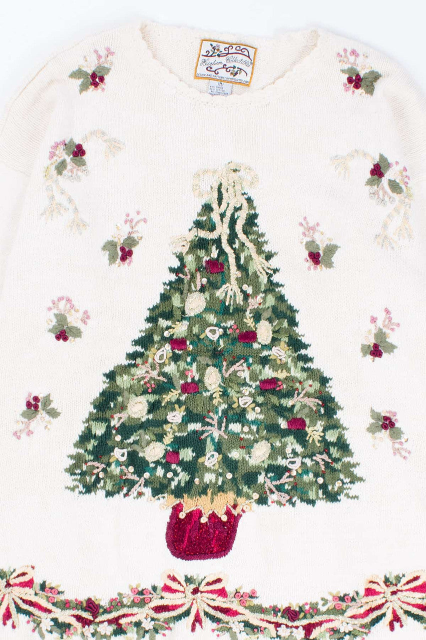 White Ugly Christmas Pullover 54709
