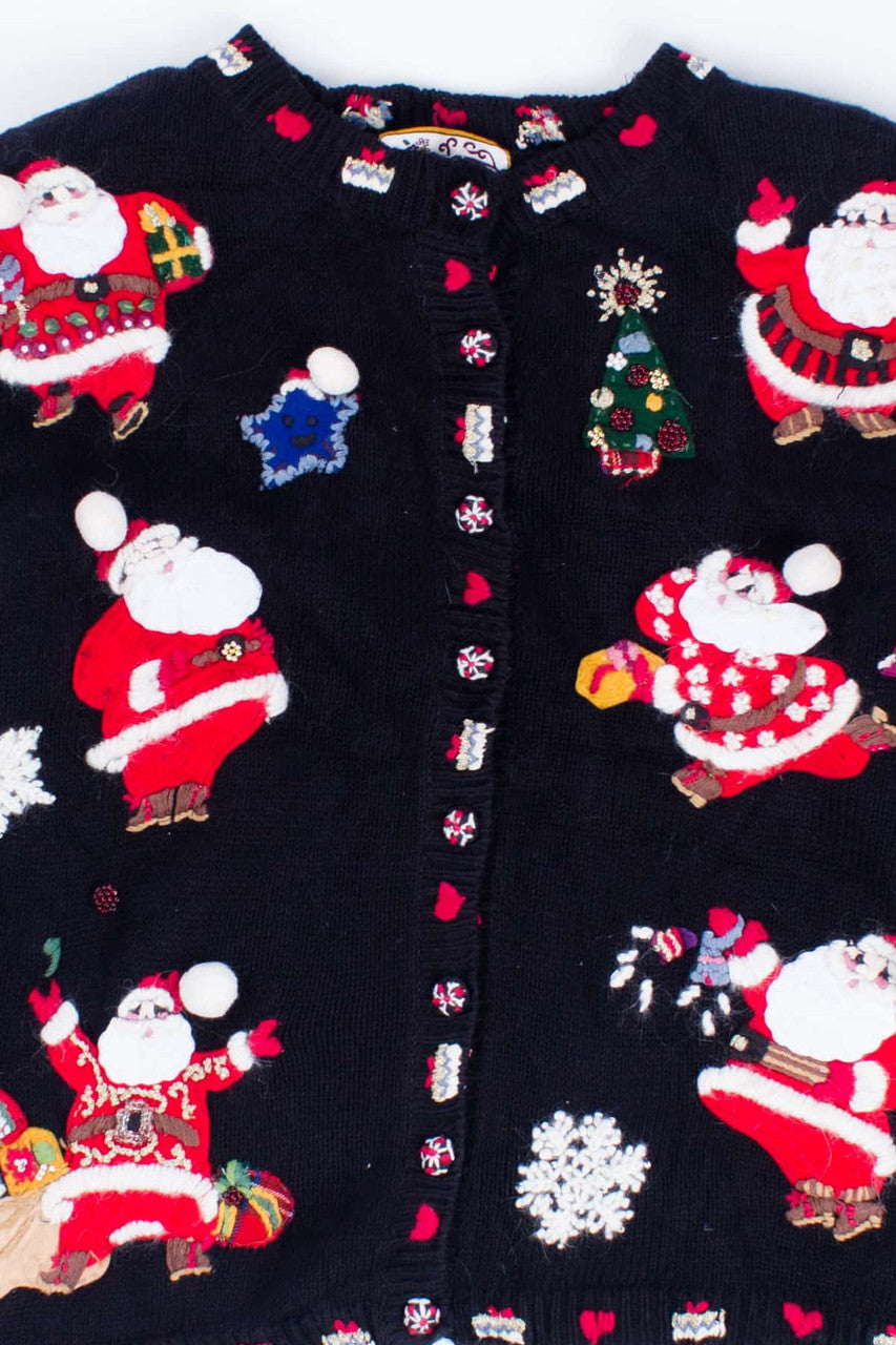 Black Ugly Christmas Pullover 54867