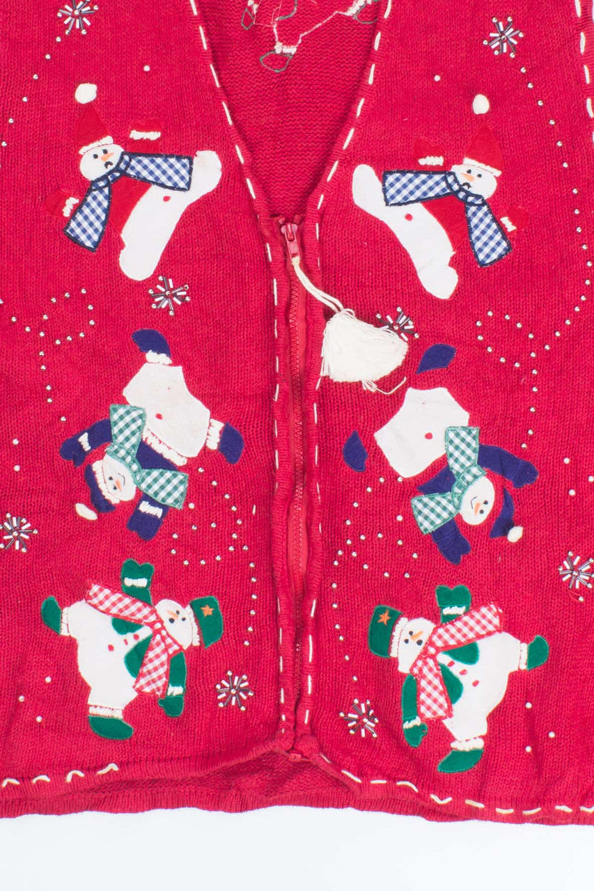 Red Ugly Christmas Vest 55079