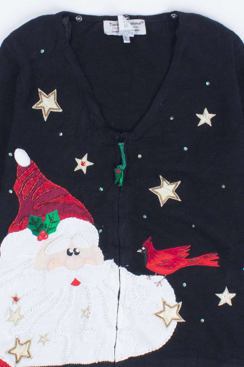 Black Ugly Christmas Cardigan 55141
