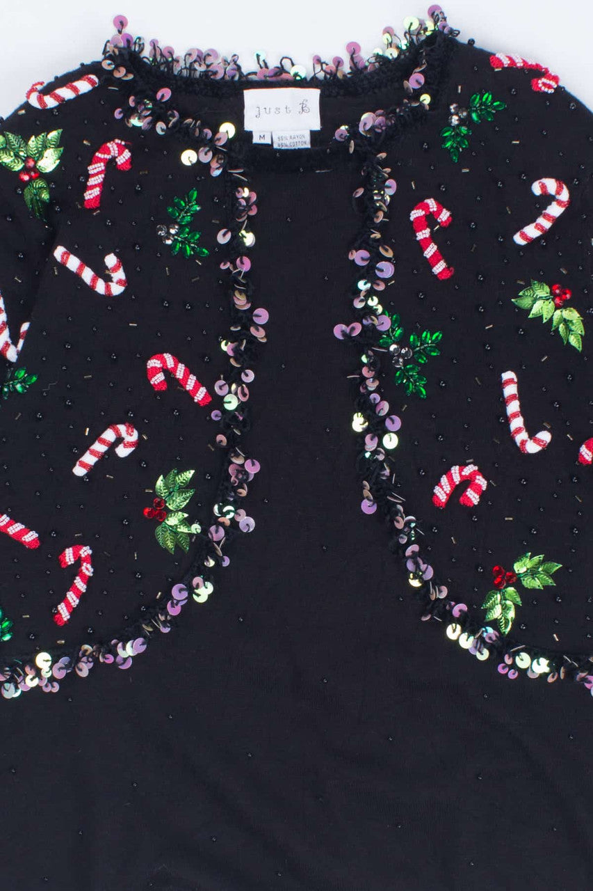 Black Ugly Christmas Pullover 55159