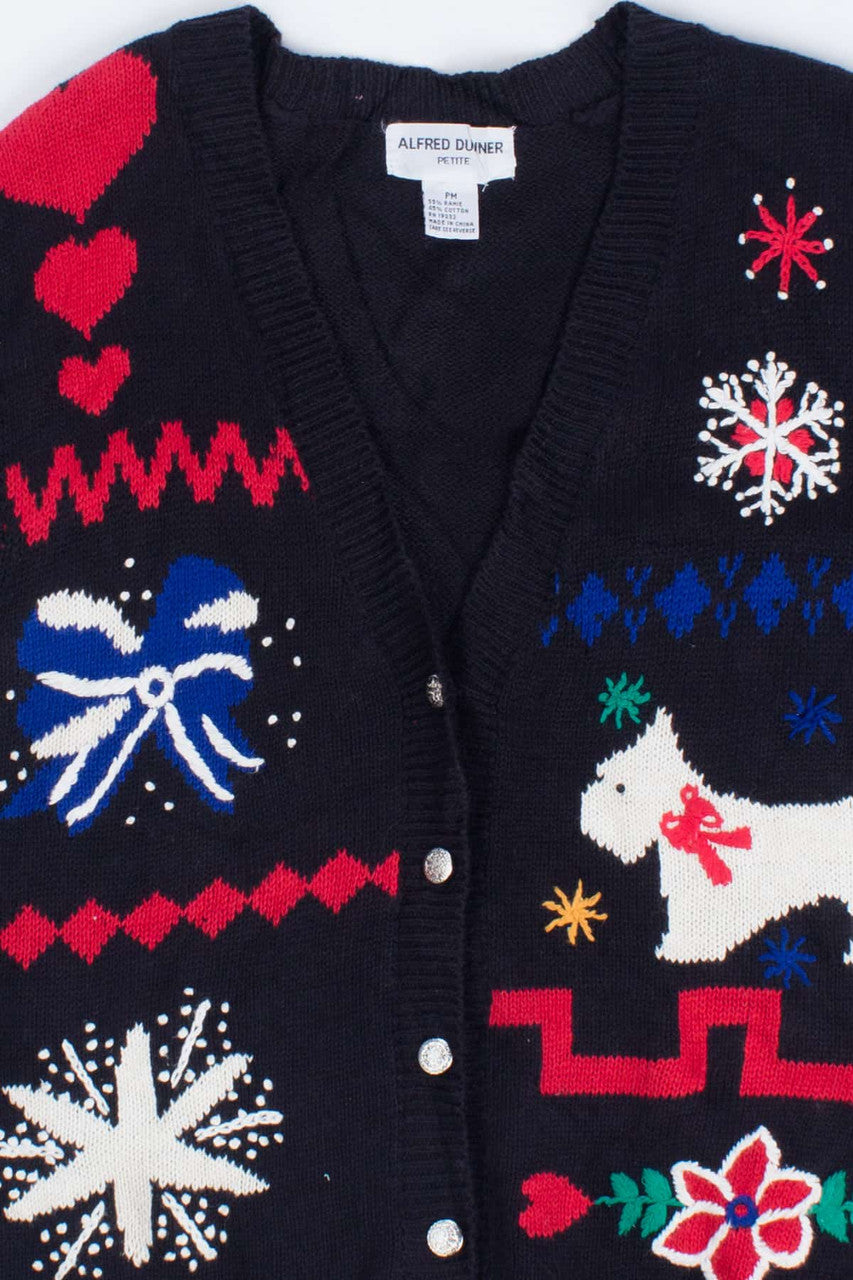 Black Ugly Christmas Vest 55162