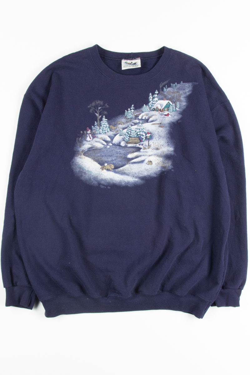 Blue Ugly Christmas Sweatshirt 50759