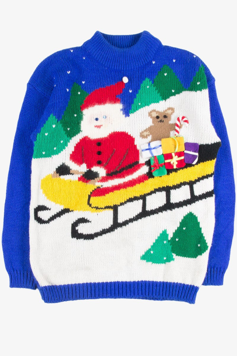 Blue Ugly Christmas Pullover 50781
